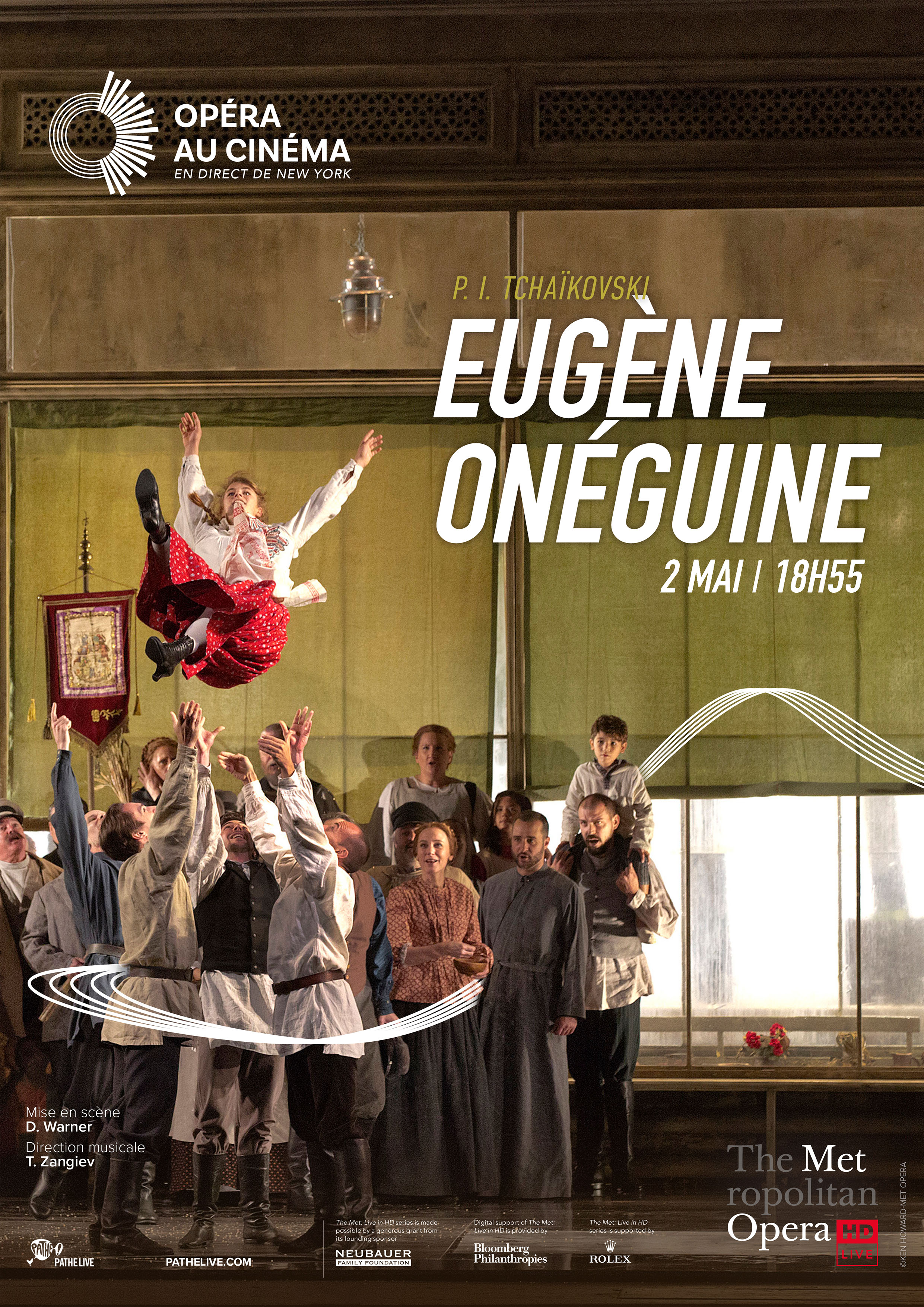 Affiche. Divers lieux en France. Opéra au cinéma en direct de New York,  The Metropolitan Opera HD Live. 2026-05-02